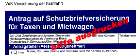 Antrag auf Schutzbriefversicherung fr Taxen und Mietwagen